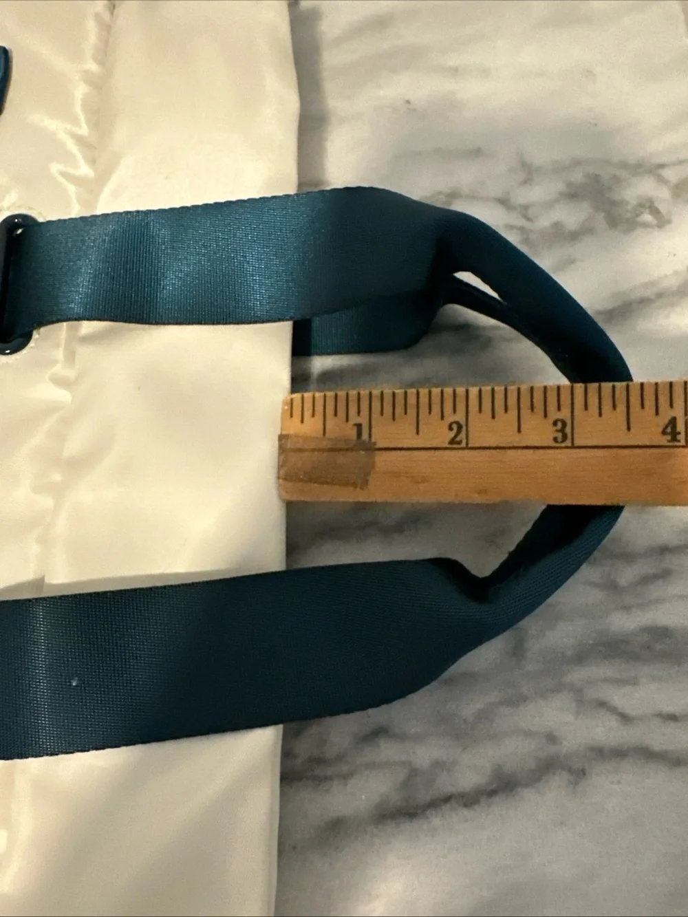 Disney Teal & White Inaugural Sailings Tote with Gold Accents